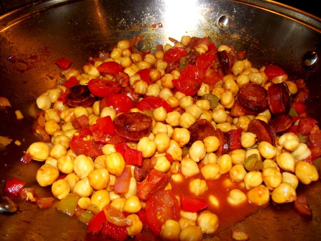 Los garbanzos de mi tía