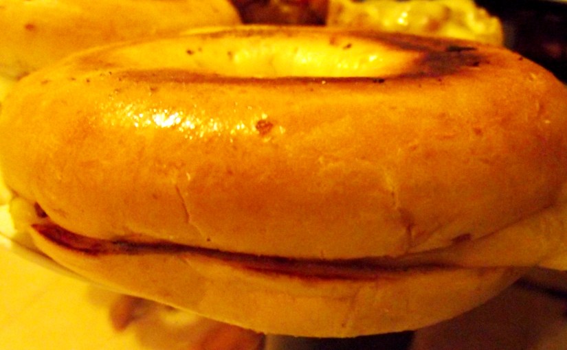 El bagel del&nbsp;desayuno…