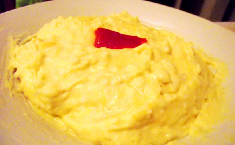 Un rico puré de yautia&nbsp;blanca