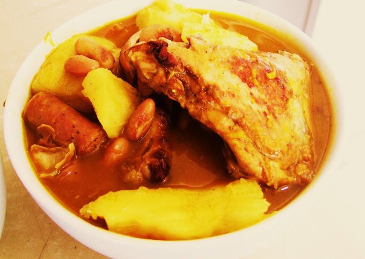 Un sancochito de&nbsp;habichuelas