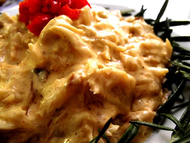 Bacalao en salsa blanca