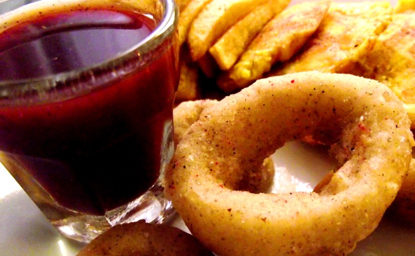 Brisas del Perú: Chicharrones de aros de&nbsp;calamar