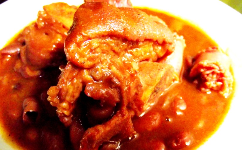 Brisas de Puerto Rico: Habichuelas con&nbsp;patica