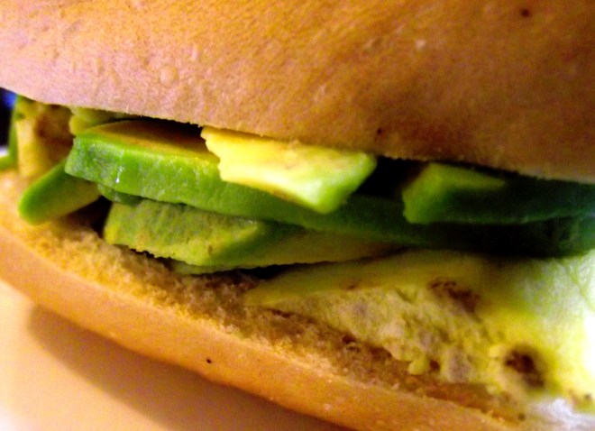 pan con aguacate