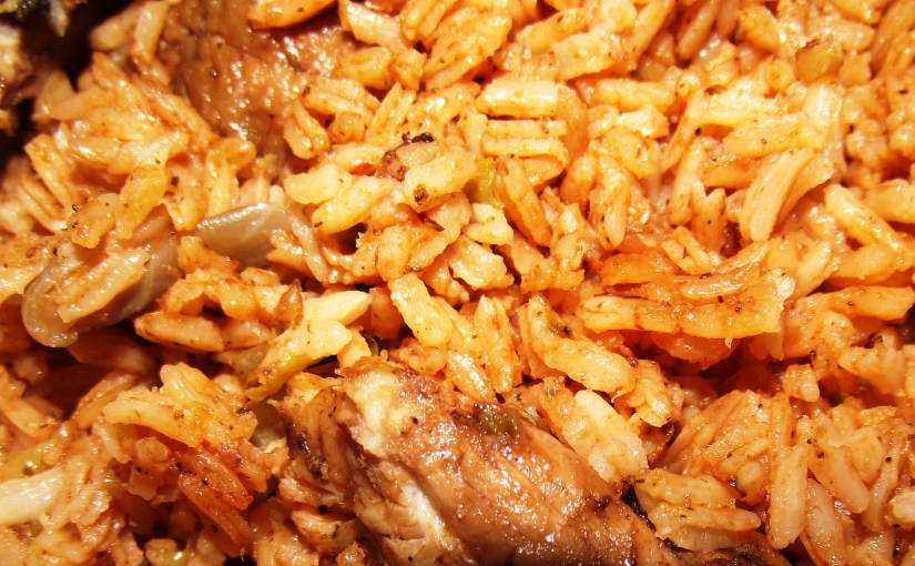 Locrio de pollo