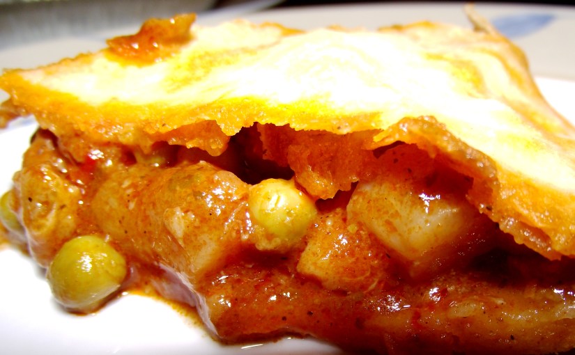 ¡Un suculento pastel de&nbsp;carne!