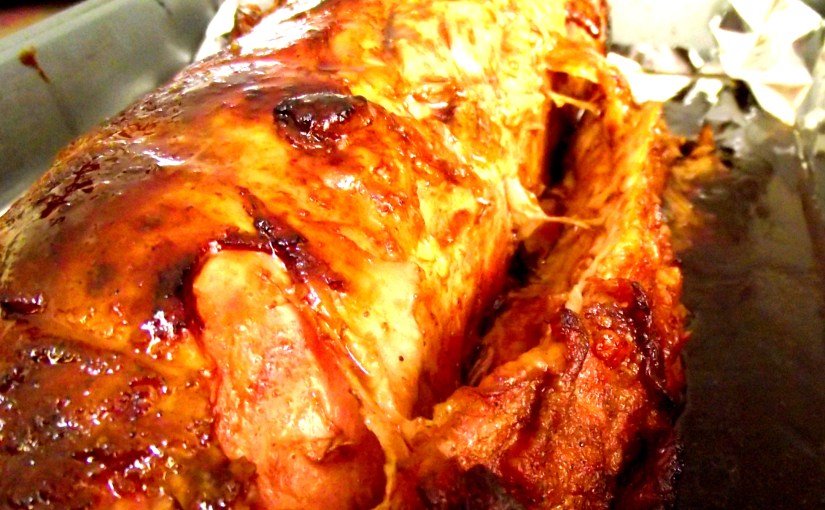 ¡Lomo de cerdo en salsa de&nbsp;ciruela!