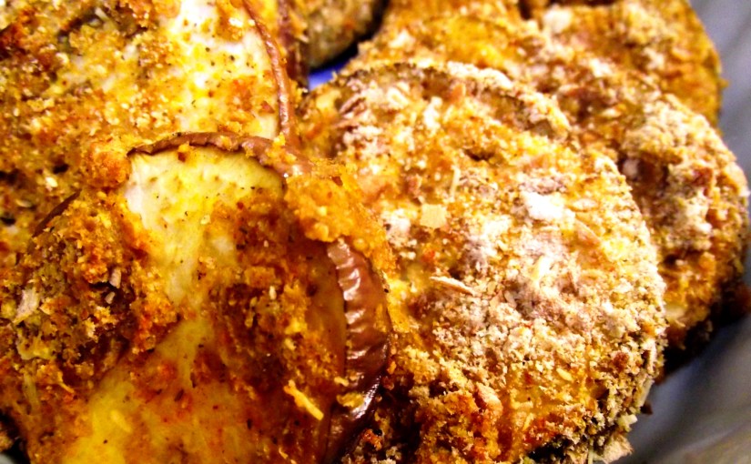 ¡Sabrosas berenjenas gratinadas!