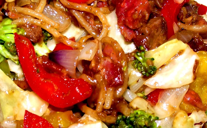 ¡Un sabroso «Lo&nbsp;mein»!