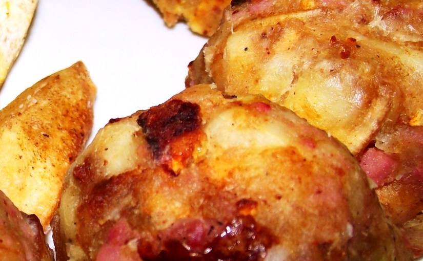 ¡Un delicioso mofongo de&nbsp;yuca!