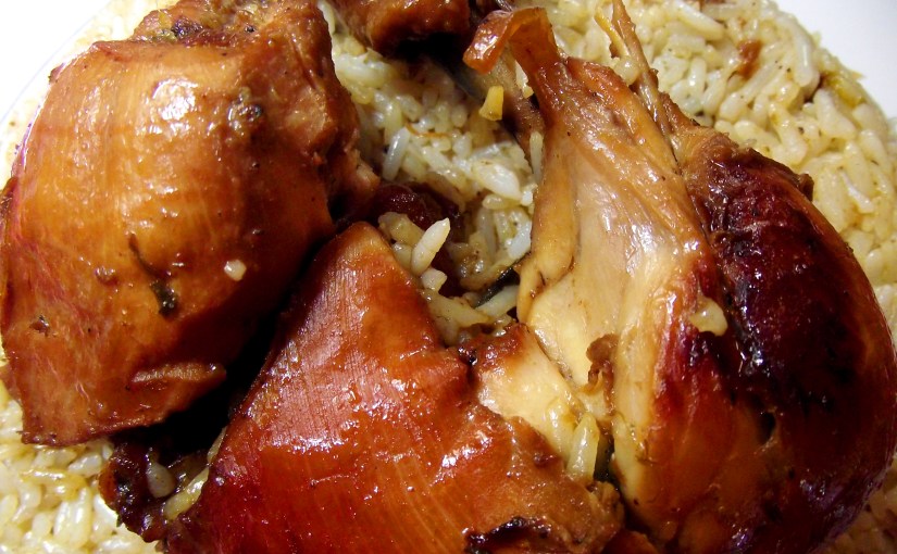 ¡Arroz con pollo!
