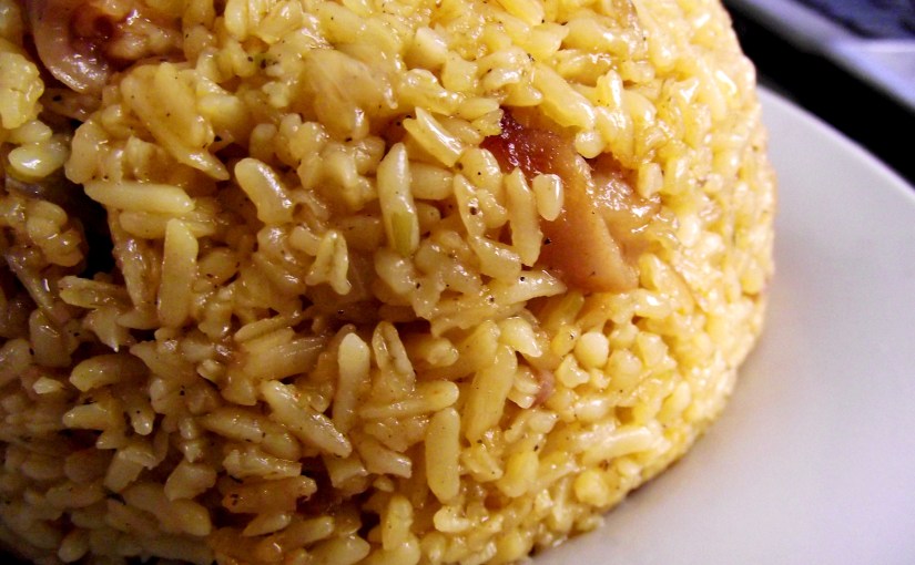 Arroz con «cuajitos»