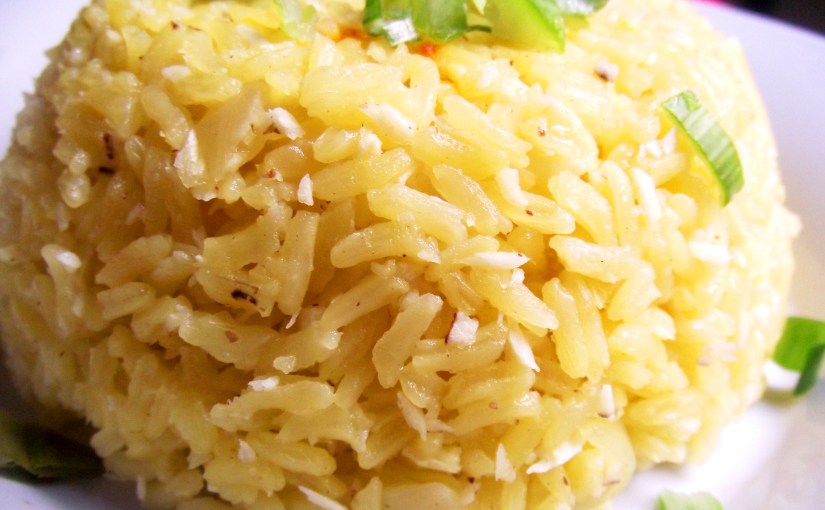 ¡Arroz con coco!