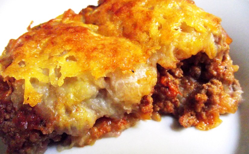 ¡Pastelón de guineo manzano! (Pastelón de plátano&nbsp;maduro)