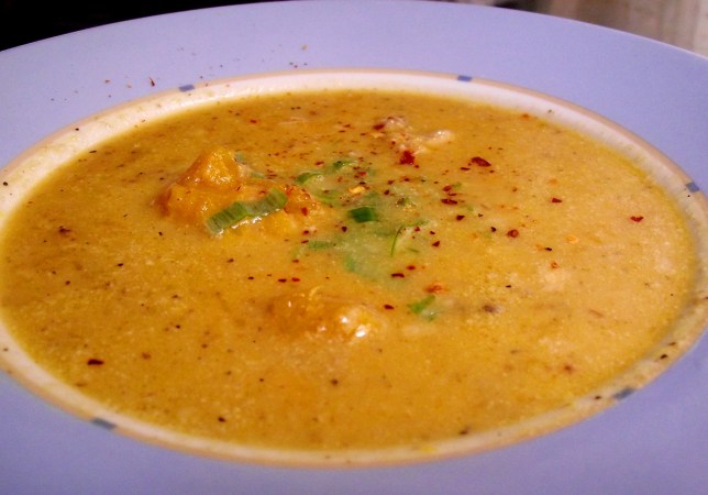 crema de huesos de pavo