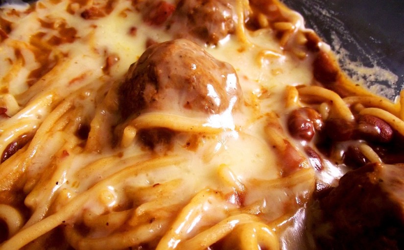 Espaguetis a la boloñesa fogoncito&nbsp;Style