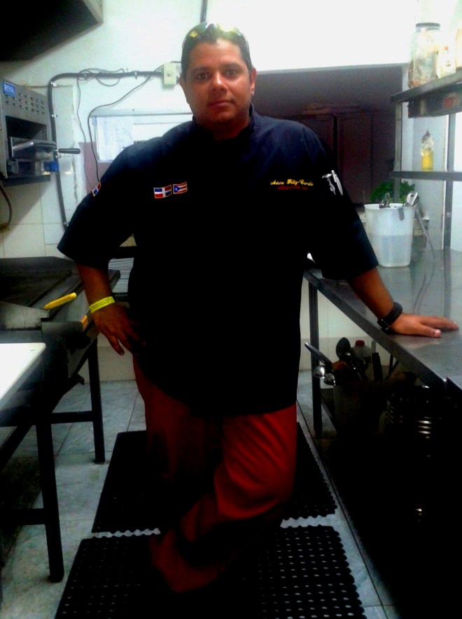 En la cocina de Aroma de la Montaña Restaurant