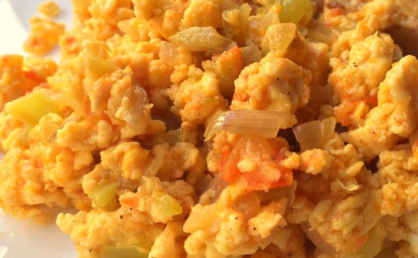 Huevos revueltos con un toque de&nbsp;chulería