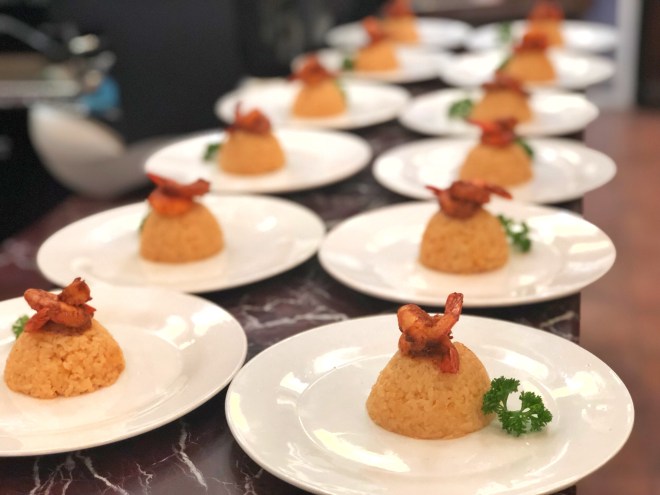 Asopao de mariscos dominicanos