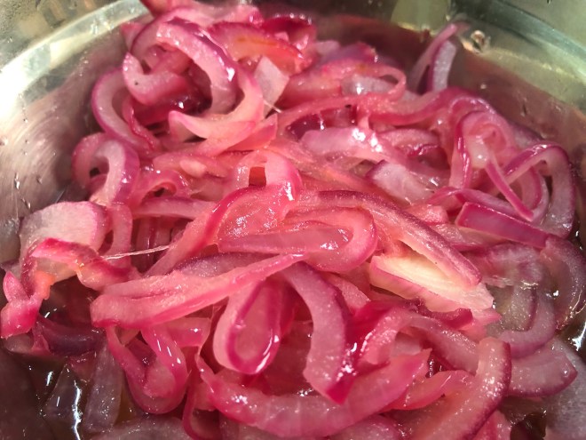 Cebollas caramelizadas